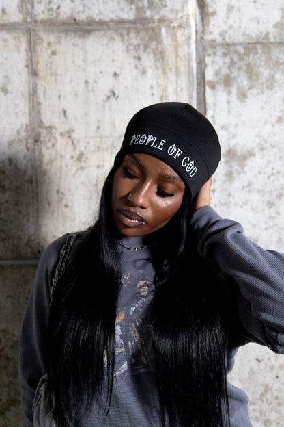 Skull cap Embroidered