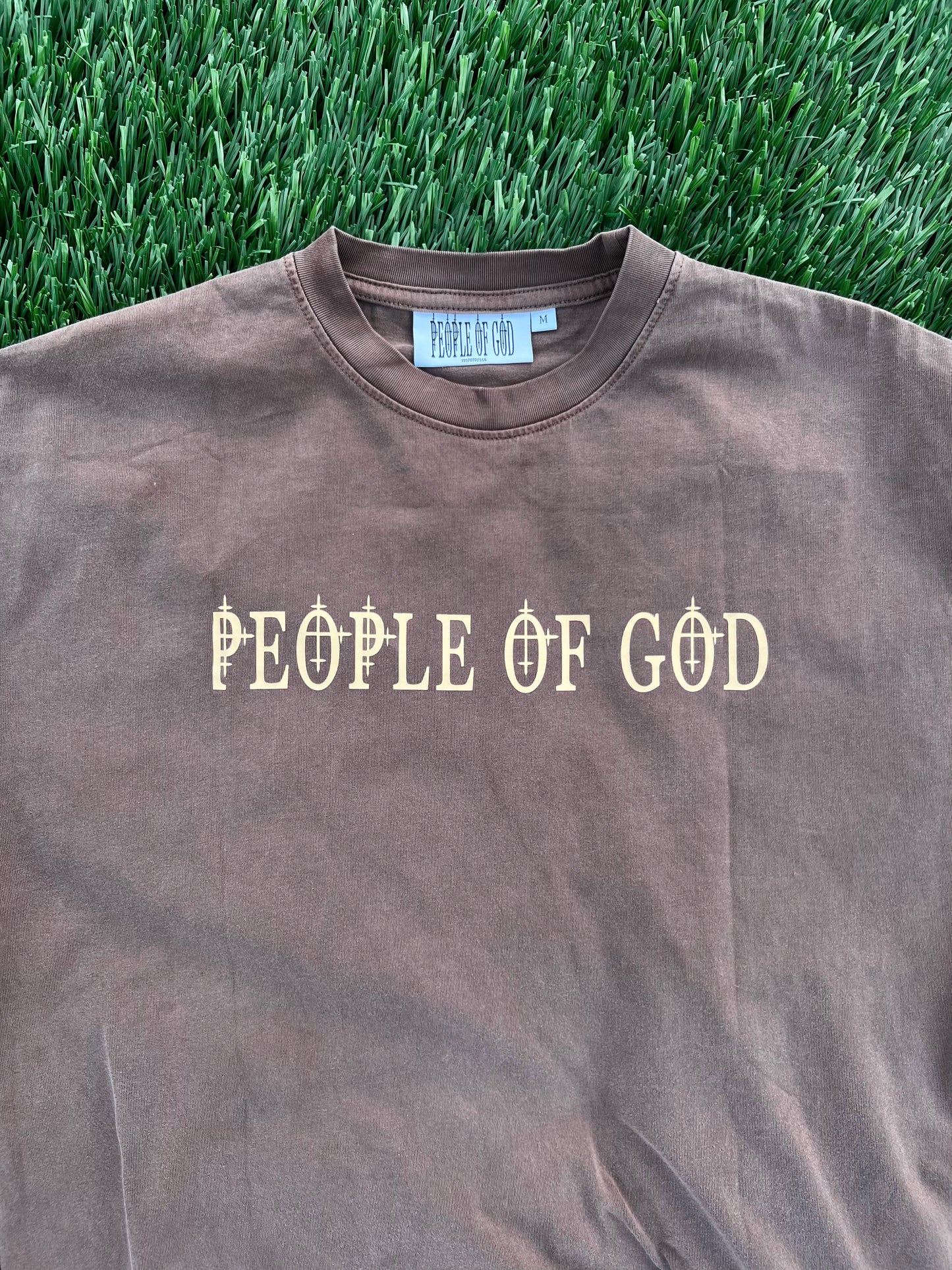 Brown Vintage Angel Gabriel Shirt