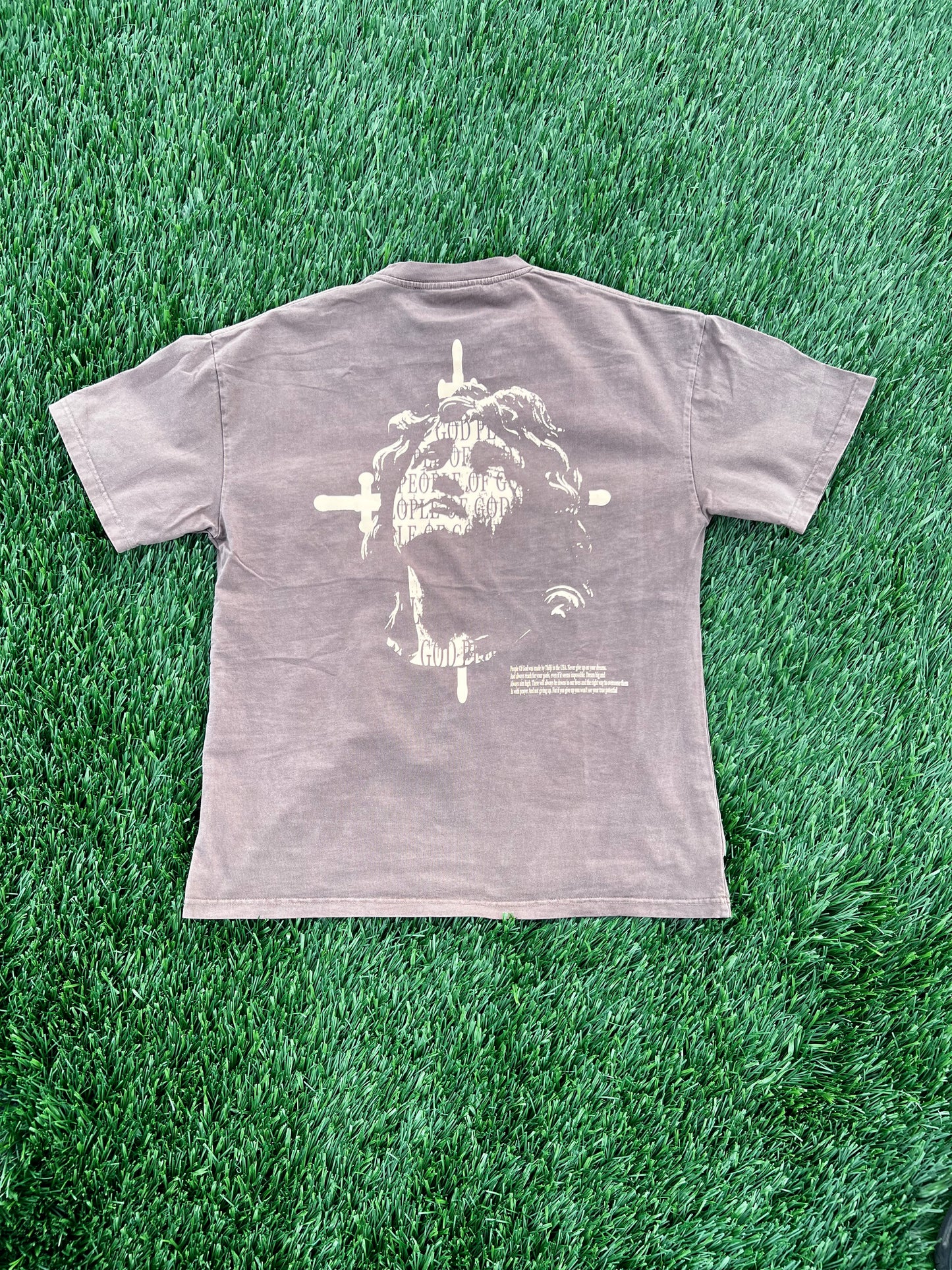 Brown Vintage Angel Gabriel Shirt