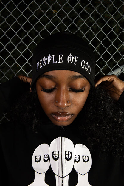 Skull cap Embroidered