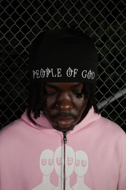 Skull cap Embroidered