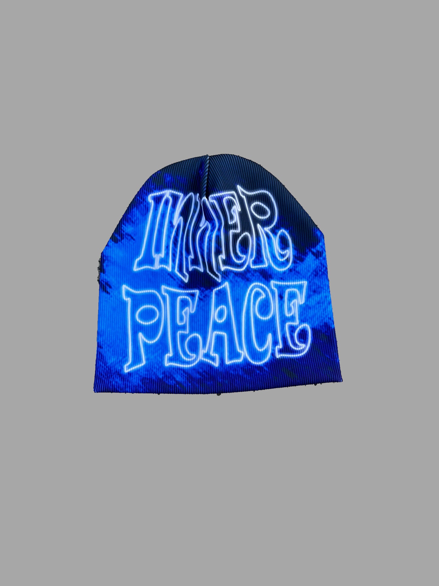 Inner Peace Beanie Blue