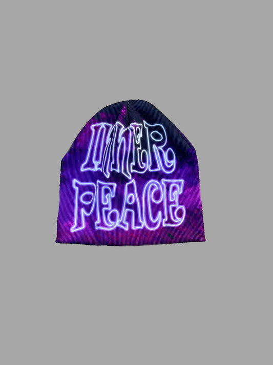 Inner Peace Beanie Purple