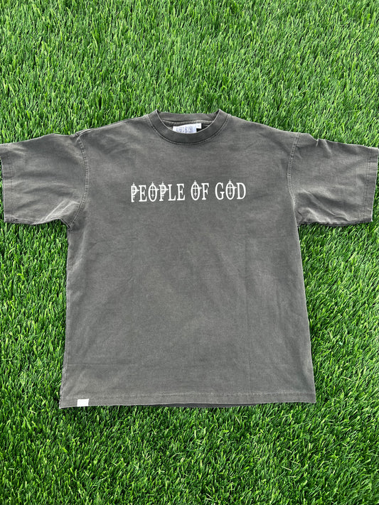 Grey Vintage Angel Gabriel Shirt